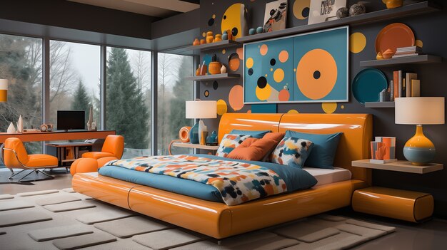 Wykorzystanie różnorodności wzorów i kolorów w aranżacji sypialni na przykładzie produktów Senlandia